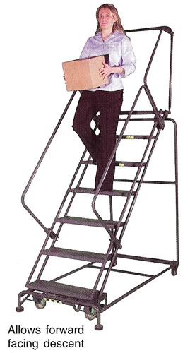 walk down ladder