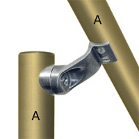 Type L160 Smooth Handrail Fitting is designed to provide attachment for
a smooth handrail.