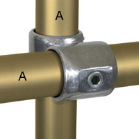 Type L45 Crossover is designed to add a 90 degree offset crossover
	joint.