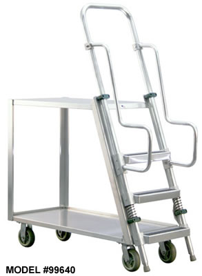 aluminum ladder carts