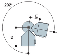 Note: An entire structure should not be constructed from swivel fittings, as these types would not provide sufficient stability or rigidity in the structure due to the free rotation of the fitting.