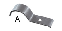 Type 79 Sheeting Clip is used to attach profiled sheeting material to Kee Klamp pipe.