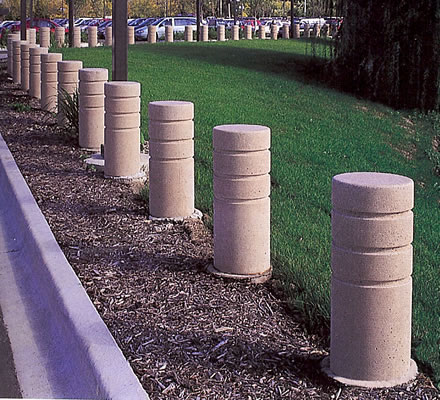 concrete bollard