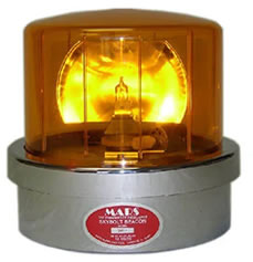 single sealed beam rotator light