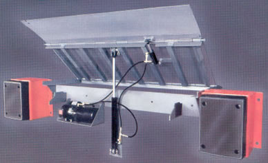 hydraulic surface mounted dock leveler