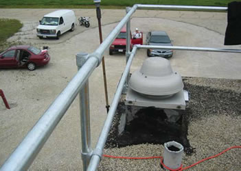 galvanized and aluminum schedule 40 pipe