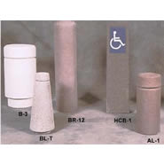 concrete bollards