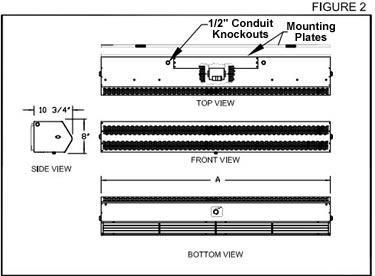 commercial lopro air curtain