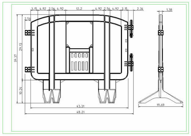 polypropylene barrier