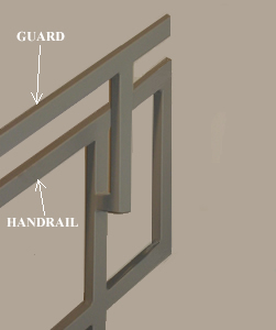 top handrail