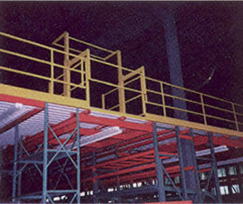 Pivot Gate Style Mezzanine Safety Gates eliminate the need for unsafe conventional devides such as chains.