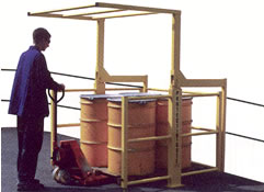 single pallet mezzanine safety gate