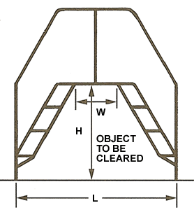 portable crossover ladder