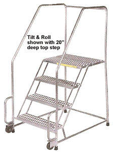 stainless steel ladders